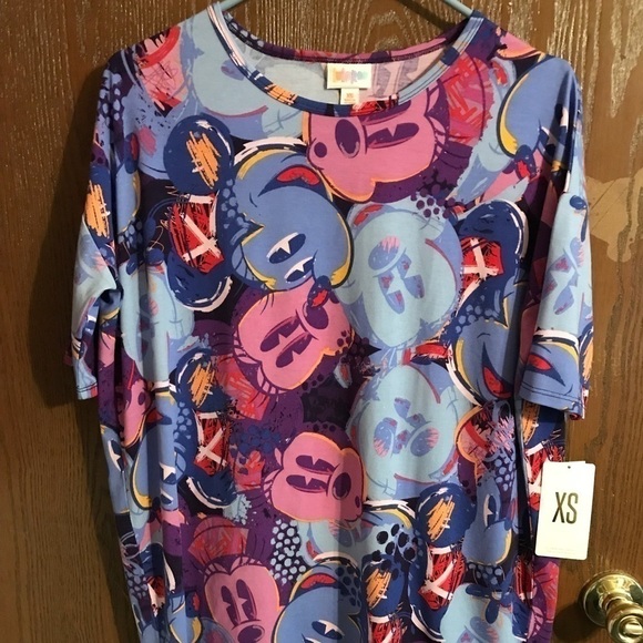 LuLaRoe NWT Disney Irma Mickey womens XS - Picture 1 of 2